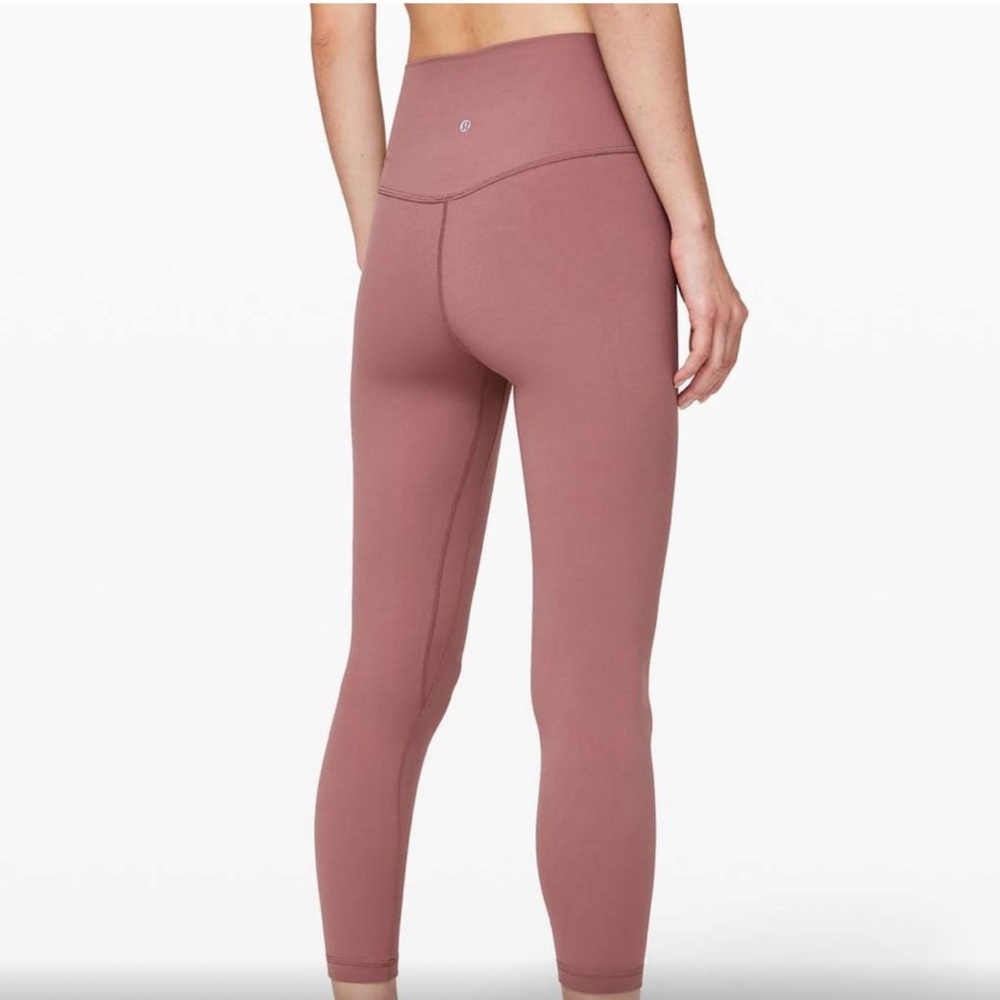 Lululemon mauve pink Align 25” Leggings